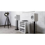 Enceinte bibliothèque Kef Q350 Blanc – Image 2