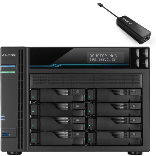 ASUSTOR AS6508T + Adaptateur AS-U2.5G