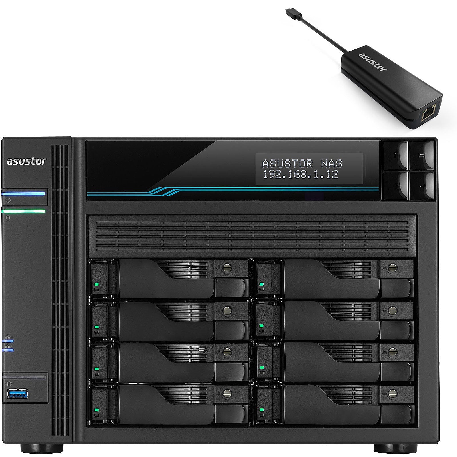 1_615efb0b-4926-4dbd-8ab8-b7ff60b60fa4.jpg ASUSTOR AS6508T + Adaptateur AS-U2.5G – Image 1