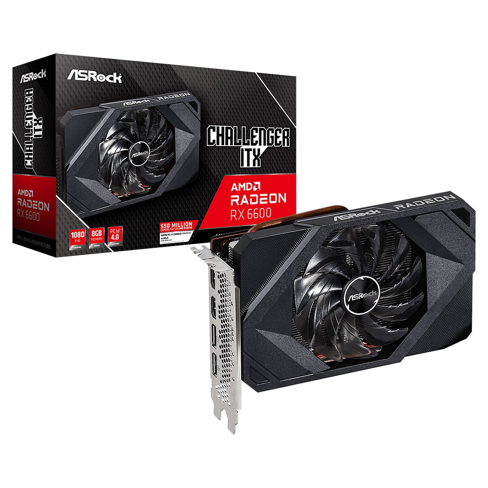 1_834b7943-f43c-4846-8e03-073fae177379.jpg ASRock AMD Radeon RX 6600 Challenger ITX 8GB – Image 1