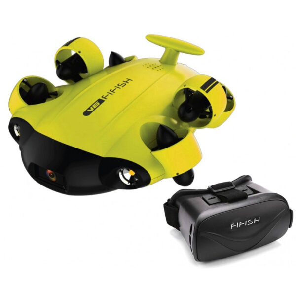 DRONE SOUS-MARIN QYSEA FIFISH V6 & CASQUE HEAD TRACKING