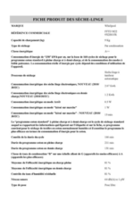 Sèche linge Whirlpool Fftdm229x2bsfr – Image 6