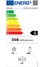 Refrigerateur congelateur en bas ELECTROLUX ENN2871YOW – Image 4