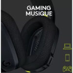 Console Sony PS5 Slim Edition Standard + Casque gamer Logitech G435 Lightspeed Bluetooth Noir – Image 11