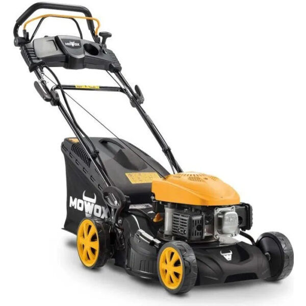 Tondeuse thermique autotractée 43 cm à démarrage électrique MOWOX PM4335 SE - Fonction 3 en 1